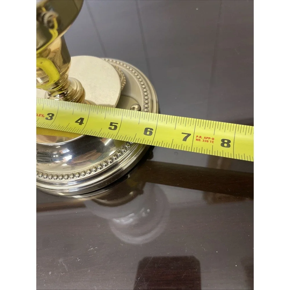 Vintage Flush Mount‎ Brass Ceiling Fixture Frosted Cut Glass Globe Shade